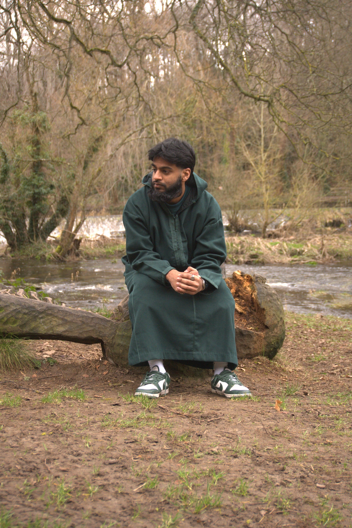 The green djellabah