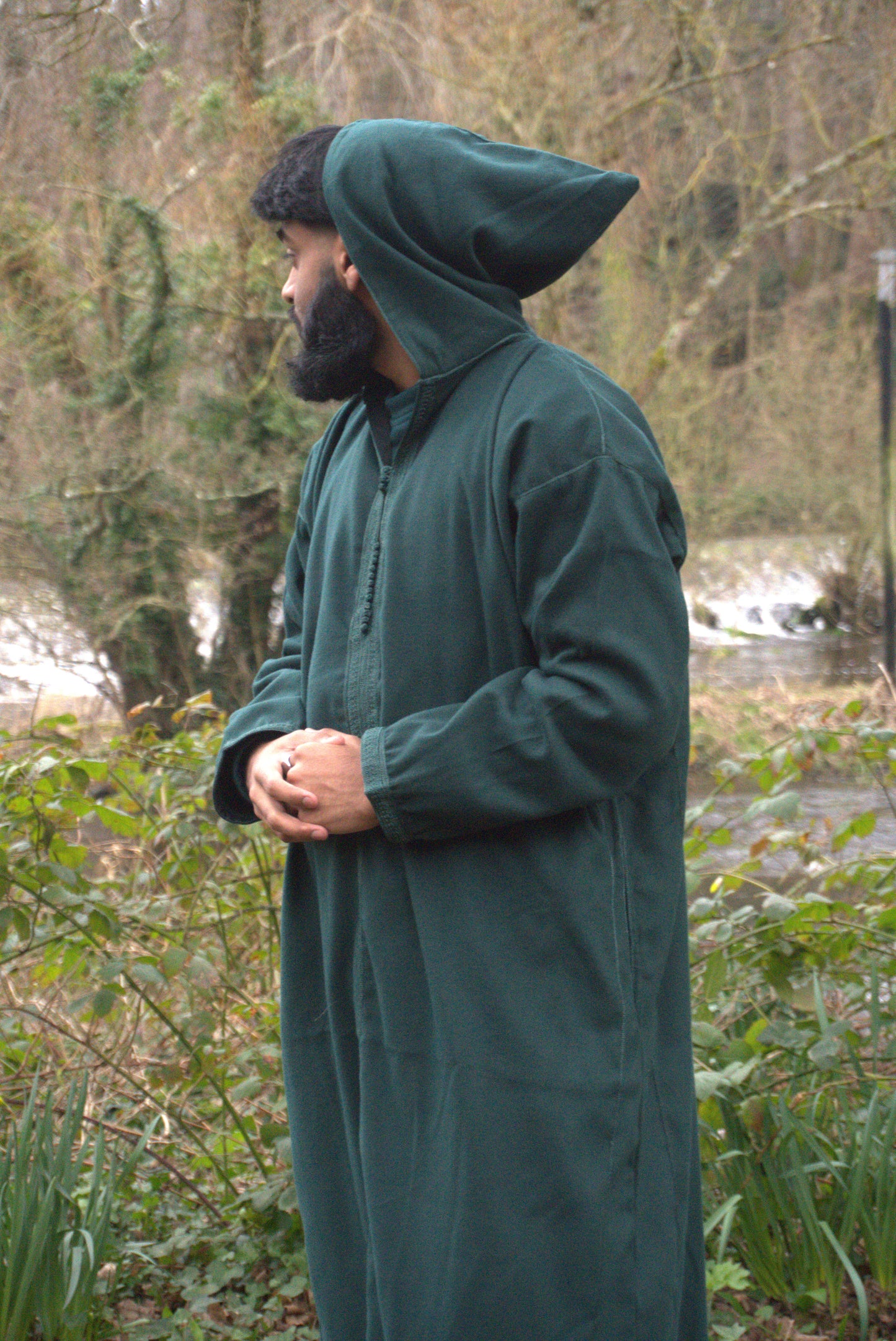 The green djellabah